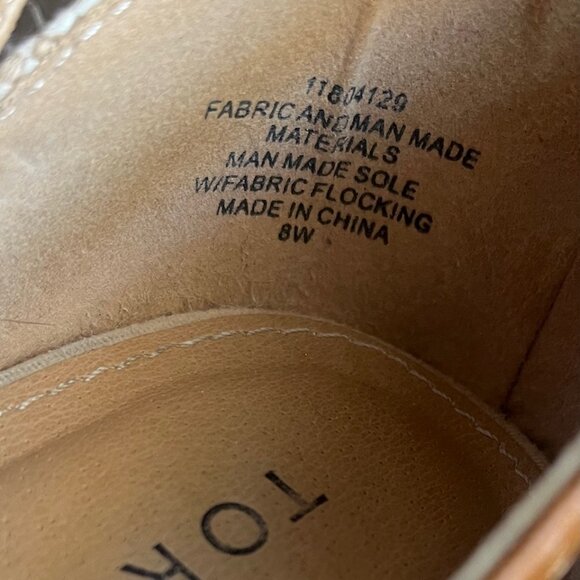 Torrid Cream Ivory Lace Espadrille Wedge Heels Size 8W Ankle Strap 4.5" Platform - Picture 11 of 11